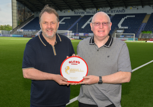 John McGlynn Named Scottish League One Glen's Manager of the Season 2023/2024